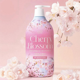 HAPPYBATH ครีมอาบน้ำ Cherry Blossom Body Wash 900กรัม - HAPPYBATH, ดูแลผิวกาย และน้ำหอม