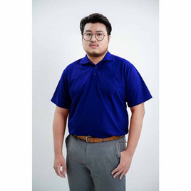 HAPPY TEE เสื้อโปโล PLUS SIZE มีกระเป๋า แขนสั้น - HAPPY TEE, เสื้อผ้าผู้ชาย