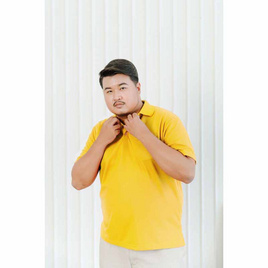 HAPPY TEE เสื้อโปโล PLUS SIZE มีกระเป๋า แขนสั้น - HAPPY TEE, เสื้อโปโล