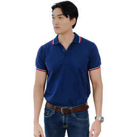 HAPPY TEE Premium Polo เสื้อโปโล แขนสั้น จั๊มปลายแขน - HAPPY TEE, เสื้อผ้า