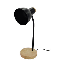 HATASHI โคมไฟตั้งโต๊ะฐานไม้ - HATASHI, โคมไฟและหลอดไฟ