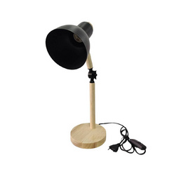 HATASHI โคมไฟตั้งโต๊ะฐานไม้ - HATASHI, โคมไฟและหลอดไฟ