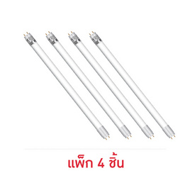 HI-TEK หลอด LED อีโค่ T8 แบบเข้าไฟ2ด้าน 18W แสงขาว (แพ็ก 4 ชิ้น) - HI-TEK, โคมไฟและหลอดไฟ