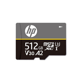 HP การ์ด Micro SDXC MX350 512 GB - HP, อุปกรณ์เก็บข้อมูล