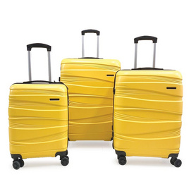 HQ LUGGAGE เซ็ทกระเป๋าเดินทาง ABS 3 ใบ 4 ล้อคู่ รุ่น 8608 (20,24,28 นิ้ว) - HQ LUGGAGE, กระเป๋าเดินทาง