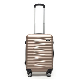 HQ LUGGAGE กระเป๋าเดินทาง ABS 4 ล้อคู่ กุญแจล็อค 3 รหัส รุ่น 8864 สีทอง - HQ LUGGAGE, กระเป๋าและกระเป๋าเดินทาง