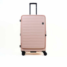 HQ LUGGAGE กระเป๋าเดินทาง วัสดุ Covestro PC 100% รุ่น 5528 Hinomoto Silent Run สีชมพู - HQ LUGGAGE, กระเป๋าและกระเป๋าเดินทาง