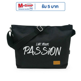 HQ LUGGAGE กระเป๋าสะพายข้าง กระเป๋าสะพายไหล่ รุ่น P9998 สีดำ - HQ LUGGAGE, กระเป๋าและกระเป๋าเดินทาง