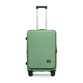 HQ LUGGAGE กระเป๋าเดินทาง PC เปิดด้านหน้า ระบบล็อค TSA 4 ล้อคู่ รุ่น 5520 - HQ LUGGAGE, กระเป๋าเดินทาง