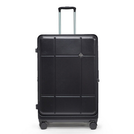 HQ LUGGAGE กระเป๋าเดินทาง PC เปิดด้านหน้า ระบบล็อค TSA 4 ล้อคู่ รุ่น 98033 สีดำ - HQ LUGGAGE, กระเป๋าและกระเป๋าเดินทาง