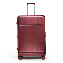 HQ LUGGAGE กระเป๋าเดินทาง PC เปิดด้านหน้า ระบบล็อค TSA 4 ล้อคู่ รุ่น 98033 สีแดง - HQ LUGGAGE, กระเป๋าและกระเป๋าเดินทาง