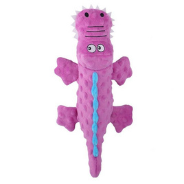 HUGDOG Toys จระเข้ สีม่วง  สำหรับสัตว์เลี้ยง - HUGDOG, 7Online