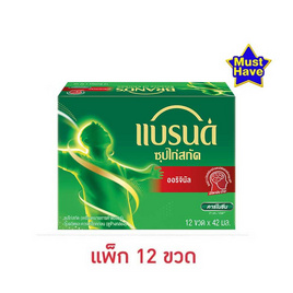 Hแบรนด์ซุปไก่สกัด ออริจินัล 42 มล. (แพ็ก 12 ขวด) - Brand's, เครื่องดื่ม/อาหารเสริมเพื่อสุขภาพ