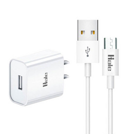 Hale Charger Set Micro HCS-06M White - Hale, อุปกรณ์สำหรับโทรศัพท์