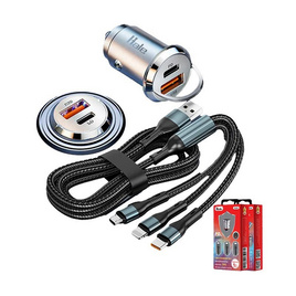 Hale หัวชาร์จในรถ รุ่น HZ-04 - Hale, สายชาร์จ