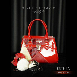 Hallelujah กระเป๋าหนัง PU Premium รุ่น Esthea (เอสเทีย) - Hallelujah, กระเป๋าและกระเป๋าเดินทาง