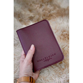 Hallelujah ที่ใส่ Passport (พาสปอร์ต) ,ใส่สมุดบัญชี สีแดงไวน์ - Hallelujah, แฟชั่น