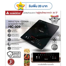 Hanabishi เตาแม่เหล็กไฟฟ้า รุ่น HIC-309 - Hanabishi, เตาแม่เหล็กไฟฟ้า