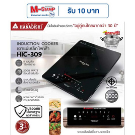 Hanabishi เตาแม่เหล็กไฟฟ้า รุ่น HIC-309 - Hanabishi, เตาแม่เหล็กไฟฟ้า