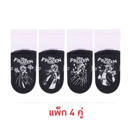 Happi by Carson ถุงเท้านักเรียนกันลื่น Frozen แพ็ค 4 - Happi by Carson, รองเท้า