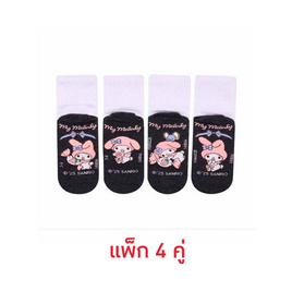Happi by Carson Happi by Carson ถุงเท้านักเรียน ทอลาย Melody แพ็ค 4 - Happi by Carson, รองเท้า