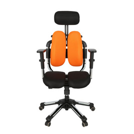 Hara Chair เก้าอี้สุขภาพ รุ่น วีไทม์ สีส้ม - Hara Chair, เฟอร์นิเจอร์ห้องทำงาน