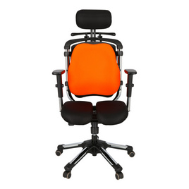 Hara Chair เก้าอี้เพื่อสุขภาพ ZENON-2 สีส้ม - Hara Chair, เฟอร์นิเจอร์