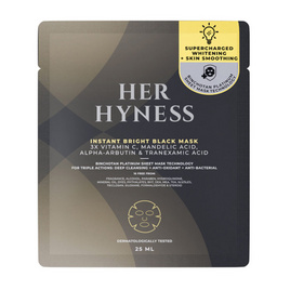 Her Hyness มาส์กดำ Instant Bright Black Mask 25 มล - HER HYNESS, มาส์กหน้า