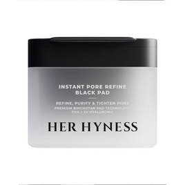 Her Hyness โทนเนอร์แพด Instant Pore Refine Black Pad 135มล (80แผ่น) - HER HYNESS, มาส์กหน้า