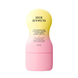 Her Hyness กันแดด Marshmallow Glowing Tinted Sunscreen SPF50+ PA++++ 40กรัม - HER HYNESS, ป้องกันแสงแดด