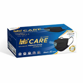 Hi-Care PREMIUM GRADE หน้ากากป้องกันฝุ่นหนาพิเศษแผ่นกรอง 3ชั้น (รองรับPM2.5) สีดำ - Hi-Care, สุขภาพและเครื่องออกกำลังกาย