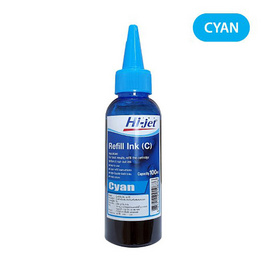 Hi-jet หมึกเติม Inkjet (C / Cyan) 100 ml. - Hi-jet, หมึกพิมพ์และโทนเนอร์