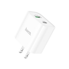 Hoco Adapter C80 Plus White - hoco, อุปกรณ์สำหรับโทรศัพท์