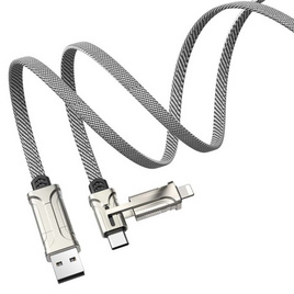 Hoco Cable S22 Gray - hoco, อุปกรณ์ชาร์จไฟ