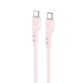 Hoco สายชาร์จ Type-C to Type-C รุ่น X97 Pink - hoco, อุปกรณ์สำหรับโทรศัพท์