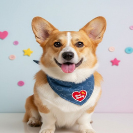 Holy Happy ผ้าพันคอยีนส์หัวใจ - Holy Happy, สัตว์เลี้ยง