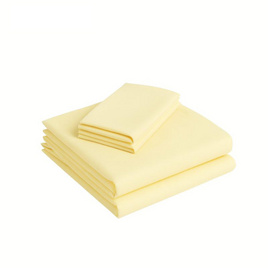 Home Best ชุดผ้าปูที่นอน ครบชุด รุ่น Monomi สีเหลือง - HomeBest, ห้องนอนและเครื่องนอน