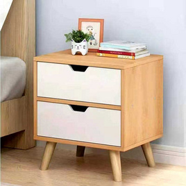 Homelove ตู้ข้างเตียง ดีไซน์มินิมอล มีลิ้นชักเก็บของ - Homelove, เฟอร์นิเจอร์