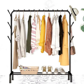 Homelove ราวแขวนเสื้อผ้า มีตะขอแขวน - Homelove, อุปกรณ์ตากผ้า