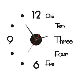 Homelove นาฬิกาแขวนผนัง 3D DIY 50cm นาฬิกาติดผนังโมเดิร์น ดีไซน์หรู - Homelove, อุปกรณ์ตกแต่งบ้านอื่นๆ