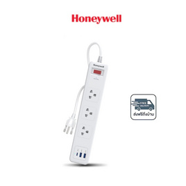 Honeywell ปลั๊กไฟ 3 ช่อง 1 TypeC 2USb - Honeywell, ปลั๊กไฟมาตราฐาน
