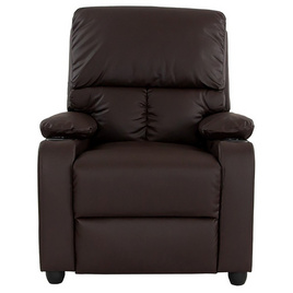 Hot Deal Furniture Recliner เก้าอี้พักผ่อนหุ้มหนัง รุ่น ANGOLA มีที่วางแก้ว หนัง - Hot Deal Furniture, 7Online