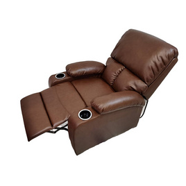 Hot Deal Furniture Recliner Relax หุ้มหนังสังเคราะห์เกรดA พร้อมที่วางแก้วอย่างดี - Hot Deal Furniture, เก้าอี้