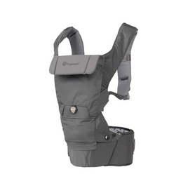 Hugpapa เป้อุ้ม รุ่น Dial-Fit Pro (3in1 Hip Seat Carrier) สี Light Gray - Babygift, รถเข็นเด็ก คาร์ซีทและอุปกรณ์เสริมอื่นๆ