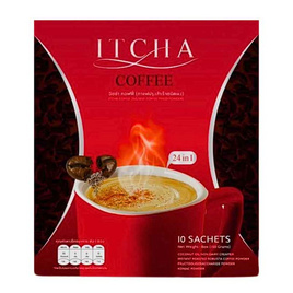 ITCHA คอฟฟี่ กาแฟอิชช่า กาแฟปรุงสำเร็จชนิดผง บรรจุ 10 ซอง - ITCHA, Beauty Supplement ผิวฉ่ำอิ่มน้ำ ท้าลมฝน