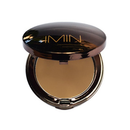 Imin แป้งผสมรองพื้น Silky Smooth Waterproof Two Way Compact Powder 10 กรัม - Imin, แป้ง