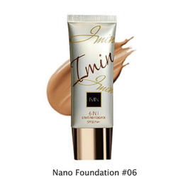 Imin รองพื้น Ultimate Finish Nano Foundation SPF 50 PA++ 20 กรัม - Imin, ความงาม