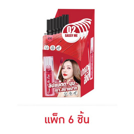 Inn Beauty ลิปสติก True Matte Lip 2 กรัม แพ็ก 6 ชิ้น - Inn Beauty, ริมฝีปาก