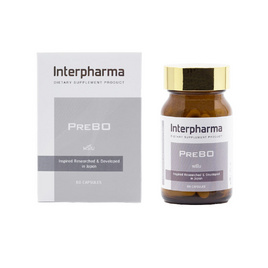 Interpharma พรีโบ บรรจุ 60 แคปซูล - Interpharma, เฉพาะลูกค้าใหม่ ALL Online เท่านั้น ซื้อสินค้าในช้อป eXta ครบ 350 บาท รับส่วนลดเพิ่ม