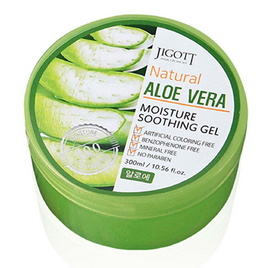 JIGOTT เนเชอรอล อโรเวร่า มอยซ์เจอร์ซูทติ้งเจล 300มล. - Jigott, สกินแคร์